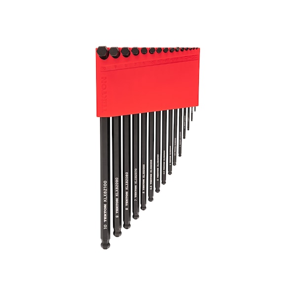 Tekton Ball End Hex L-Key Set with Holder, 15-Piece (1.3-10 mm) KLX91203 - main